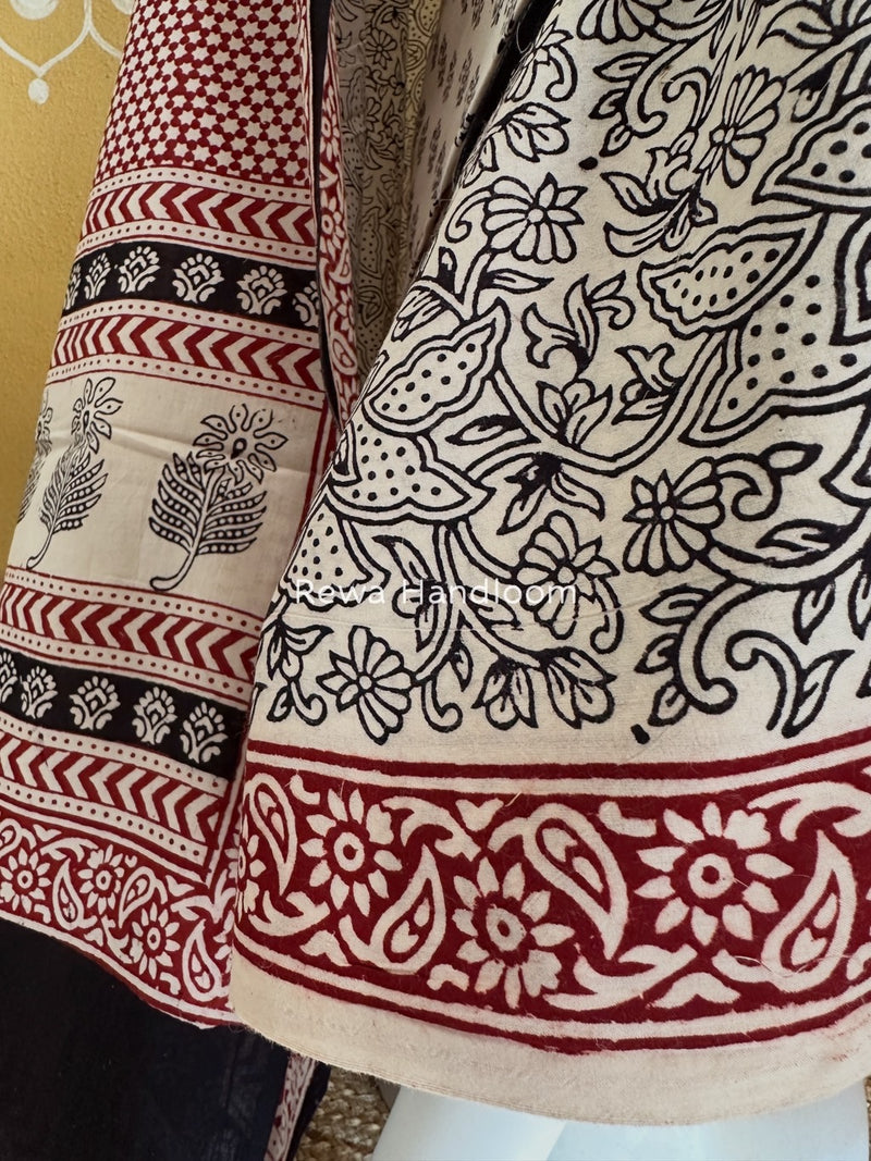 Bagh Print Cotton Suit
