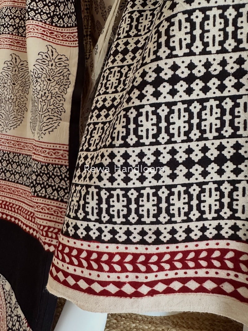 Bagh Print Cotton Suit