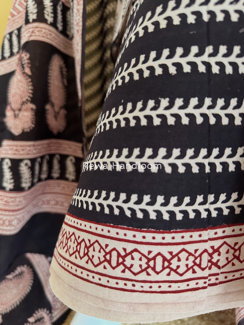 Bagh Print Cotton Suit