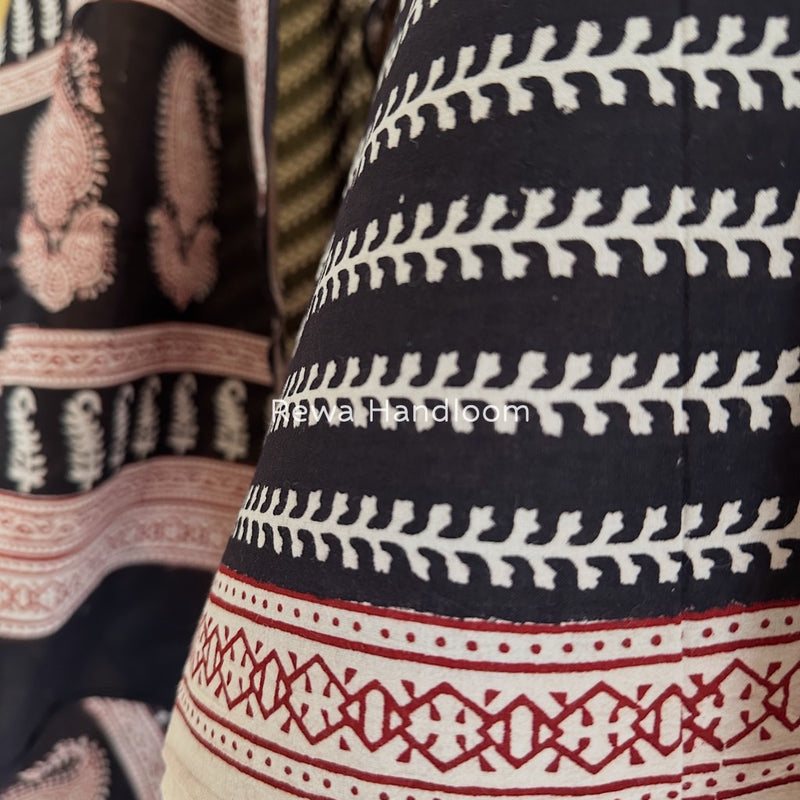 Bagh Print Cotton Suit