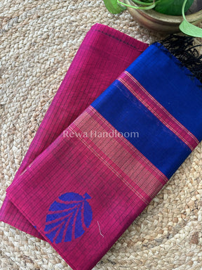 Maheshwari Katan Motifs Top Dupatta Sets