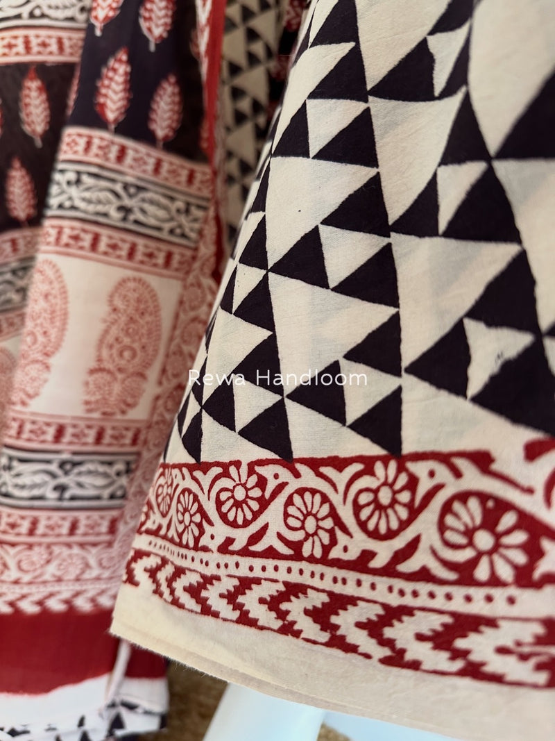 Bagh Print Cotton Suit
