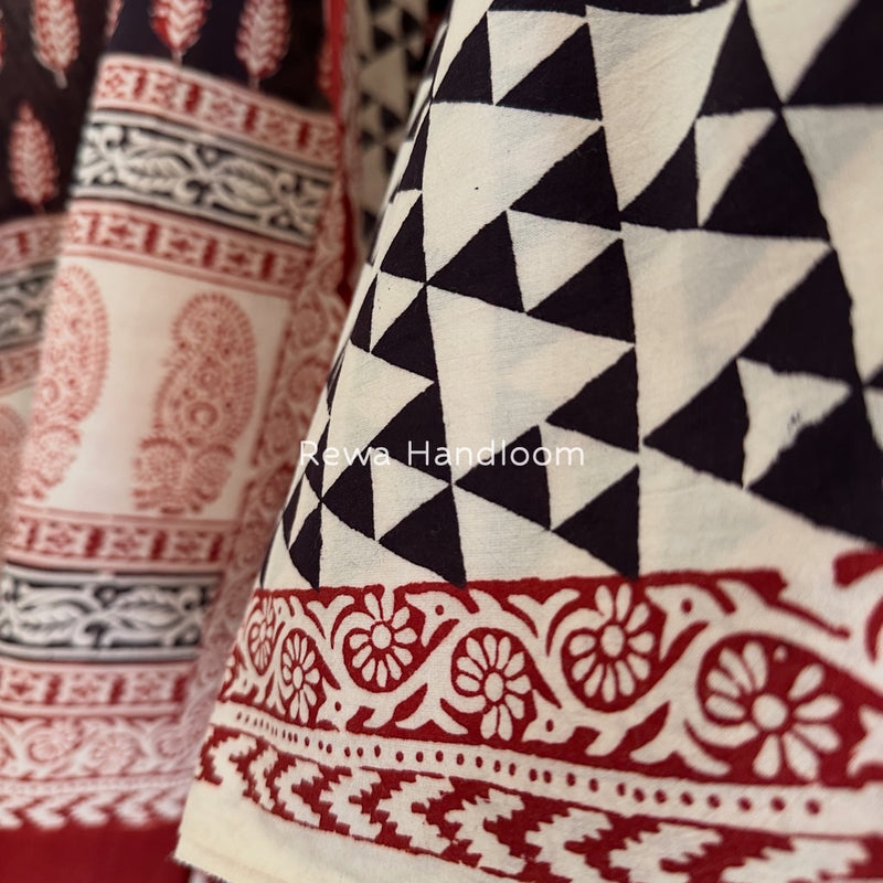 Bagh Print Cotton Suit