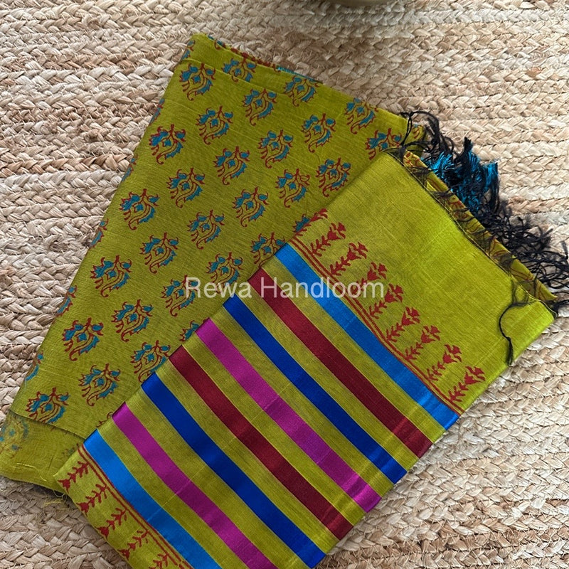 Maheshwari Top-Dupatta