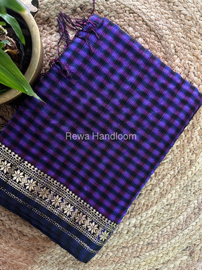 Maheshwari Garbha Reshami Silk Saree