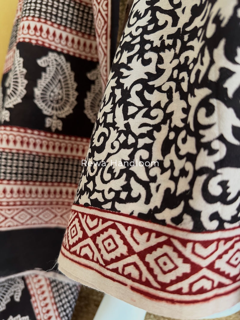 Bagh Print Cotton Suit