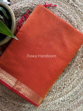 Maheshwari Garbha Reshami Silk Saree