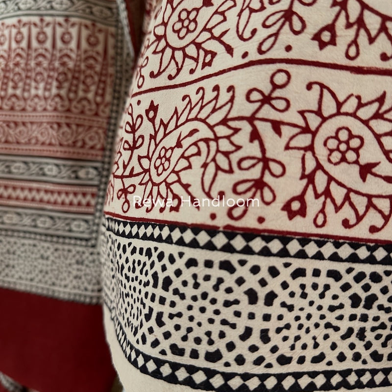 Bagh Print Cotton Suit