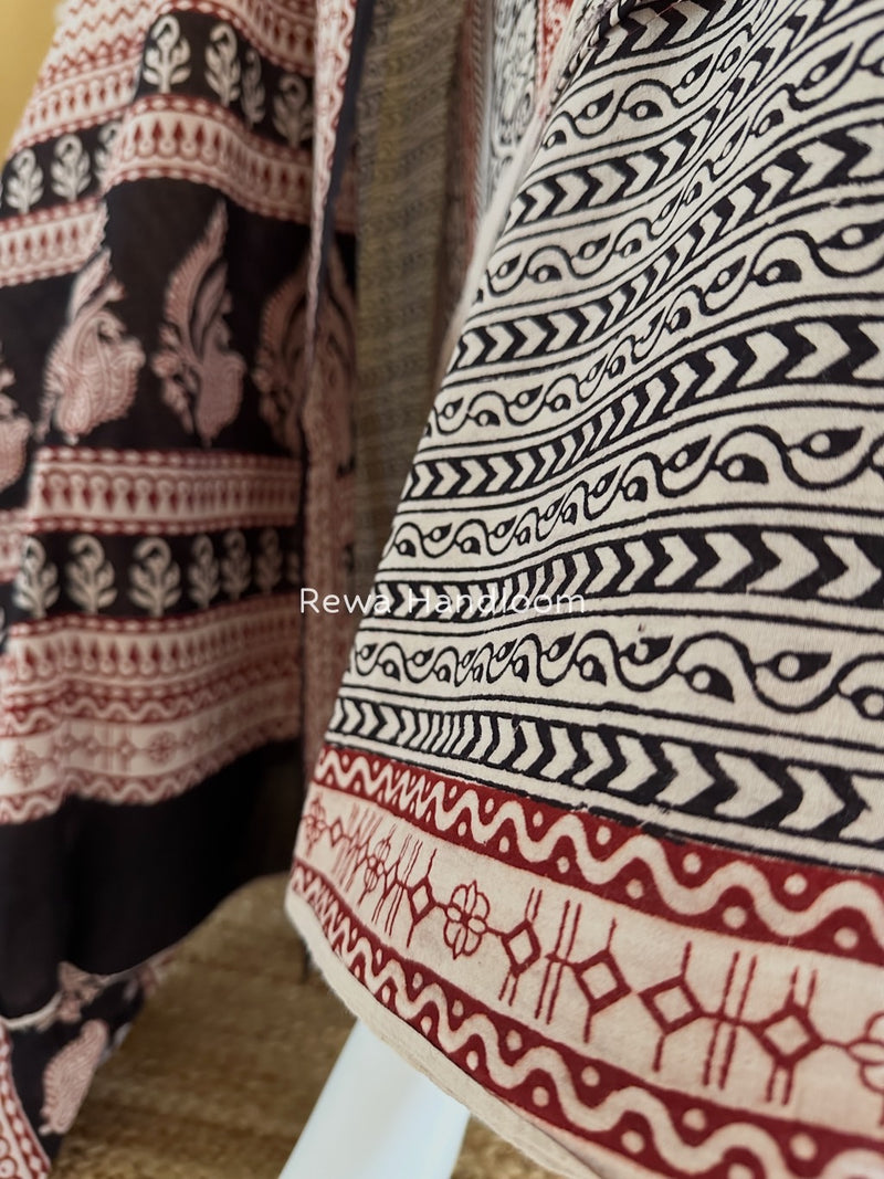 Bagh Print Cotton Suit