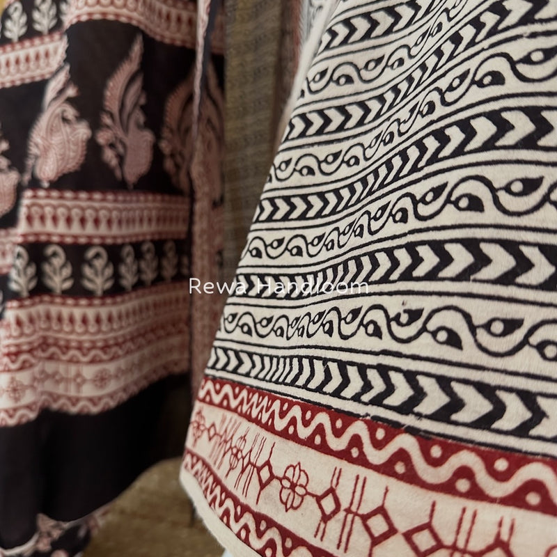 Bagh Print Cotton Suit