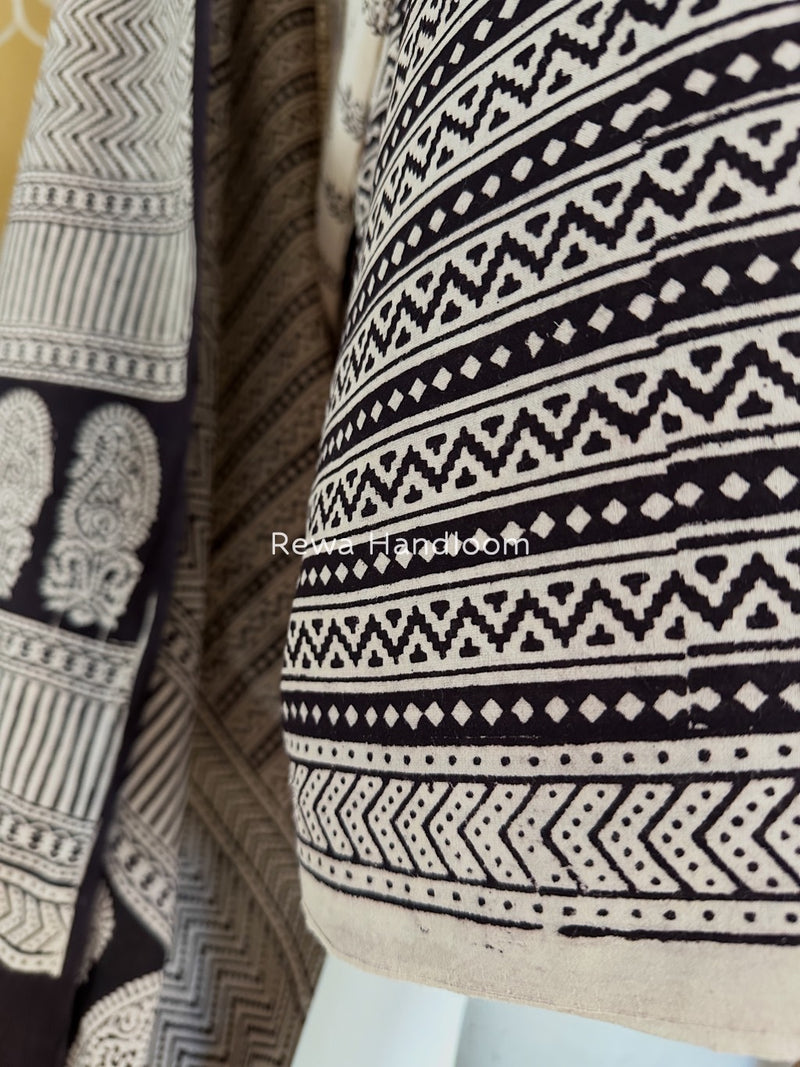 Bagh Print Cotton Suit