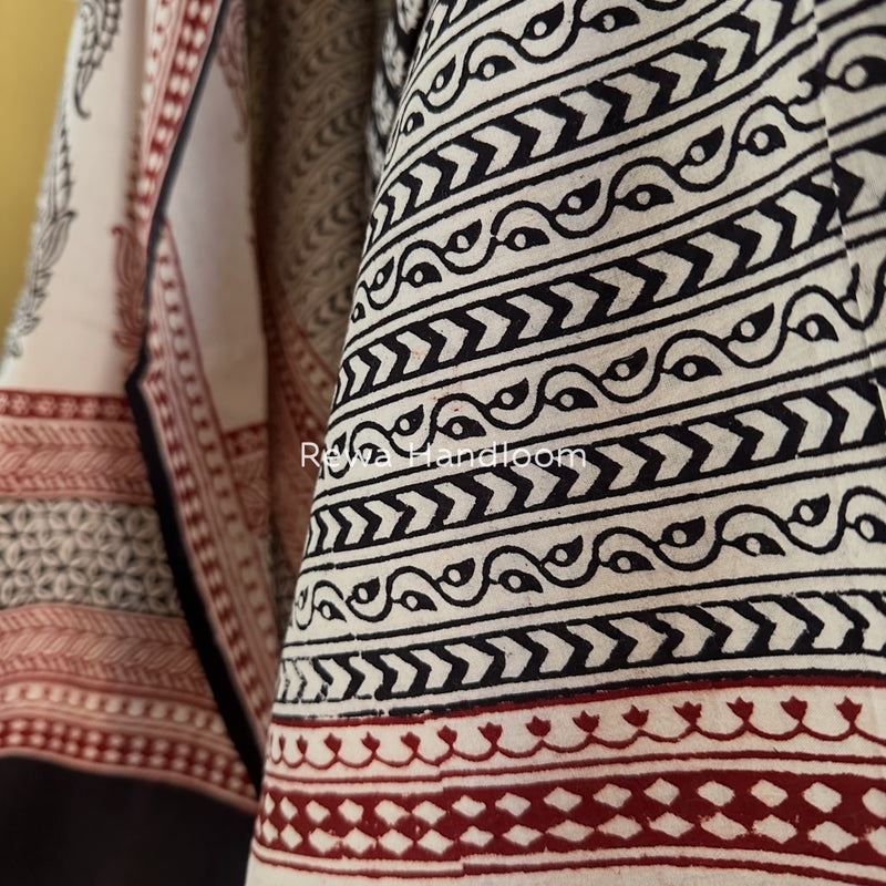 Bagh Print Cotton Suit