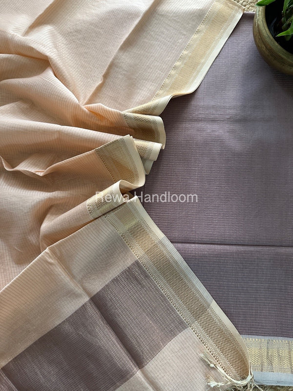 Maheshwari Tissue Top-Dupatta
