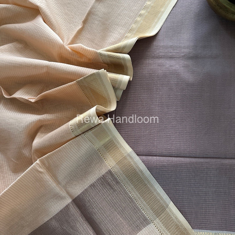 Maheshwari Tissue Top-Dupatta
