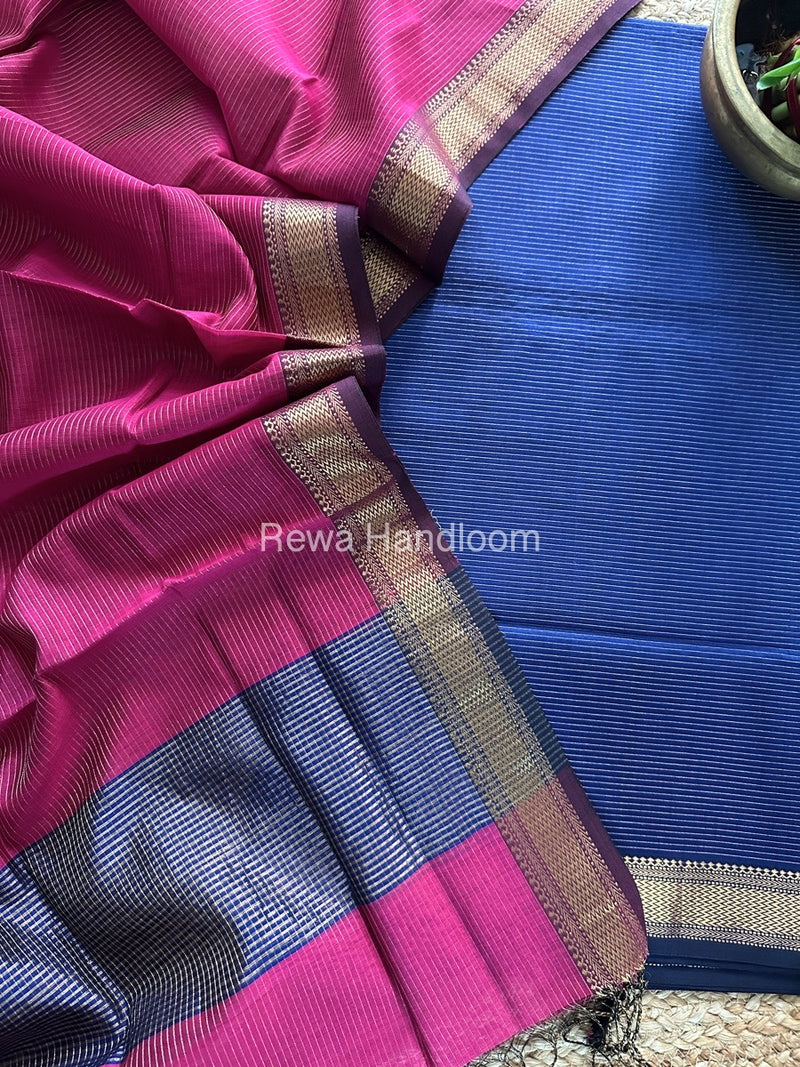 Maheshwari Tissue Top-Dupatta