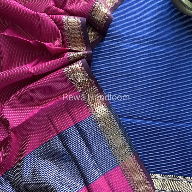 Maheshwari Tissue Top-Dupatta