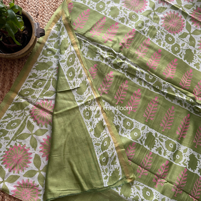  Chanderi  Saree