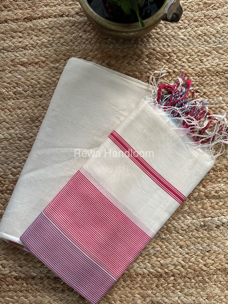 Maheshwari Off White Multicolour Dress Material RTP035