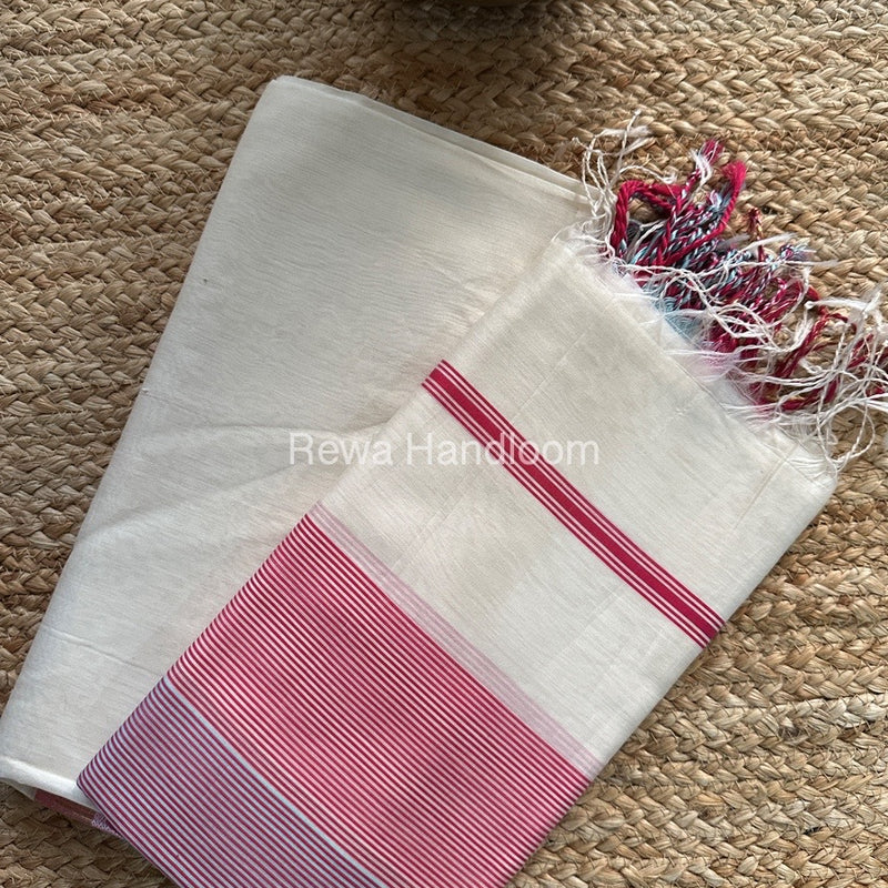 Maheshwari Off White Multicolour Dress Material RTP035