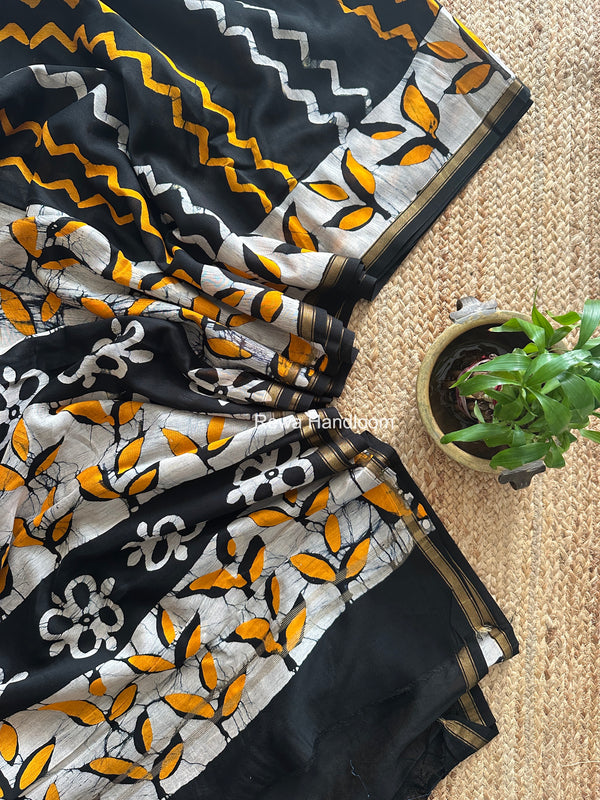  Chanderi Silk Printed Saree