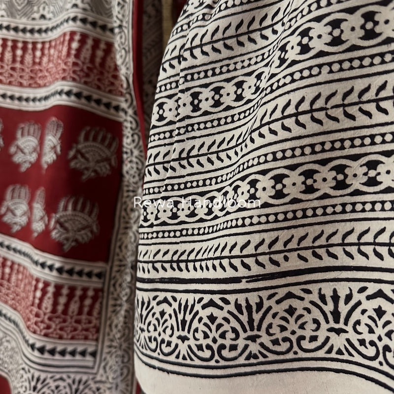 Bagh Print Cotton Suit