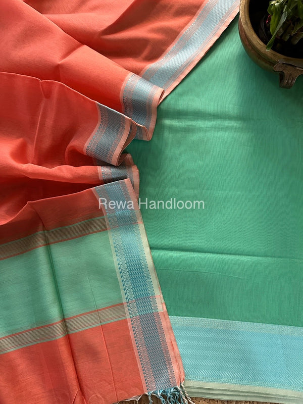 Maheshwari Multicolour Dress Material