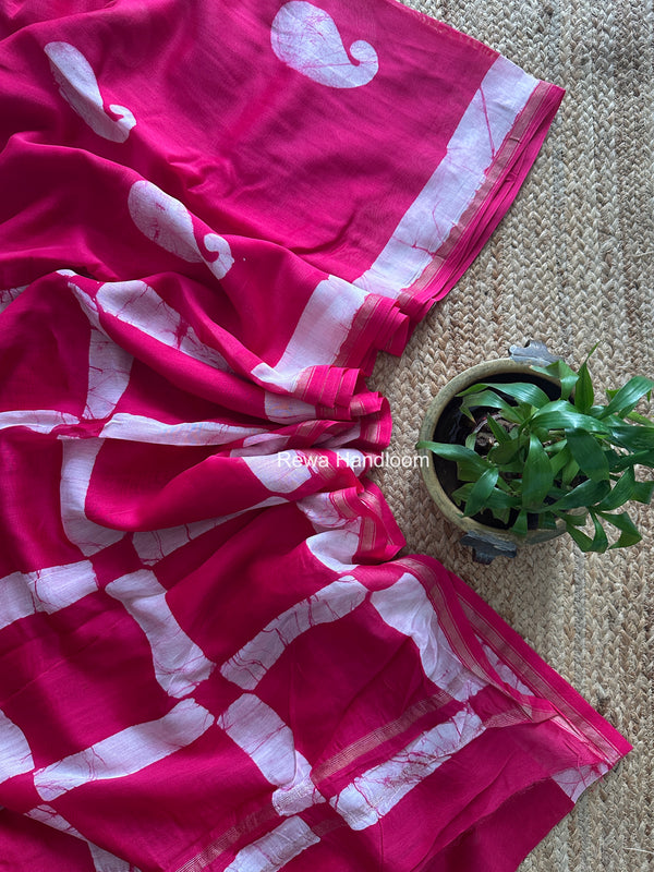 Chanderi Silk Printed Saree
