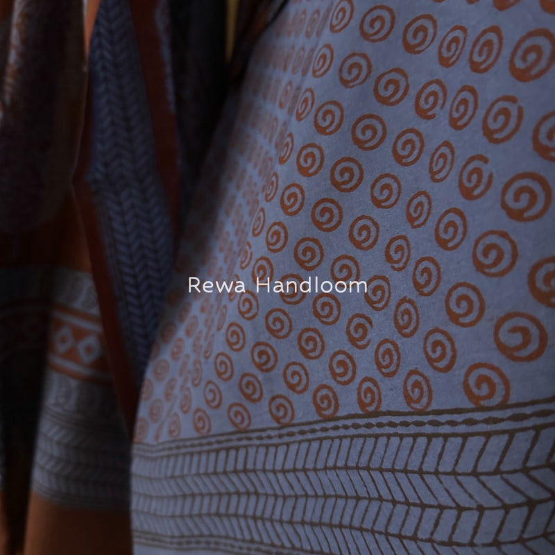 Bagh Print Cotton Suit