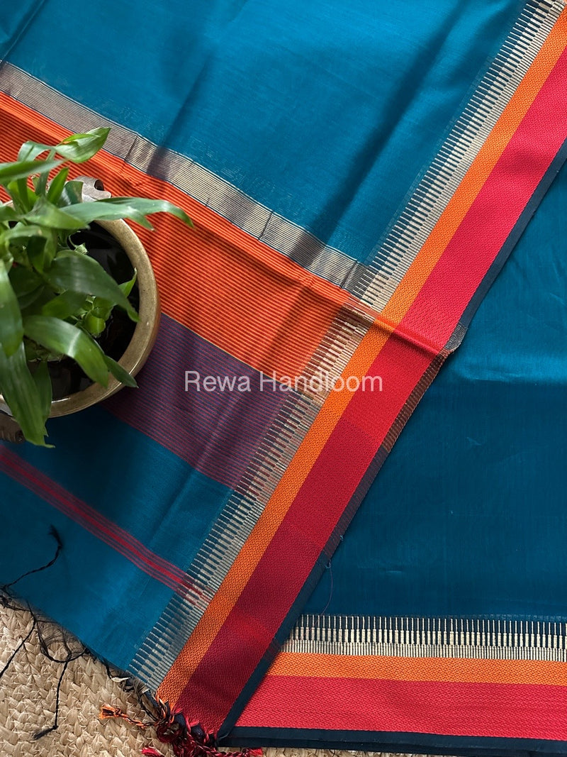 Maheshwari Rama Multicolour Dress Material RTP052