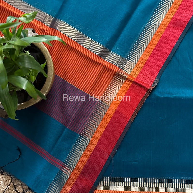 Maheshwari Rama Multicolour Dress Material RTP052