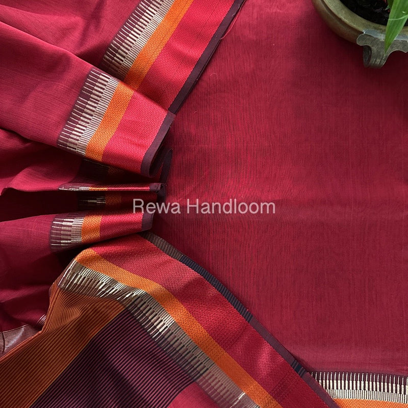 Maheshwari Multicolour Dress Material