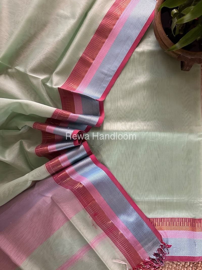 Maheshwari Multicolour Dress Material