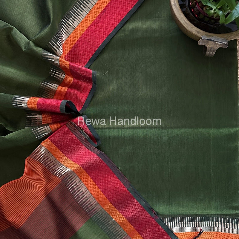 Maheshwari Multicolour Dress Material