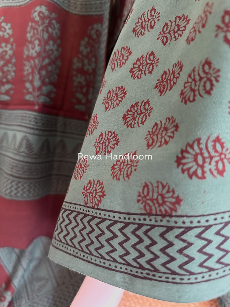 Bagh Print Cotton Suit