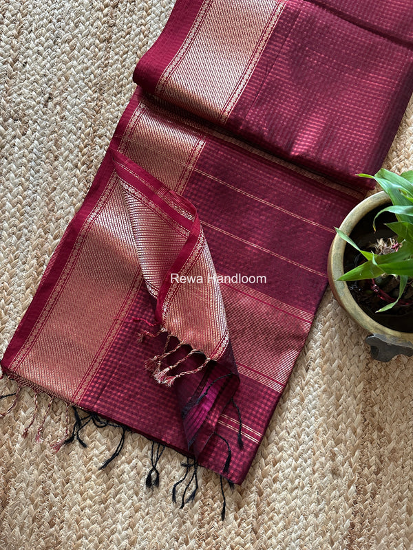 Exclusive Maheshwari 75% Silk Saree
