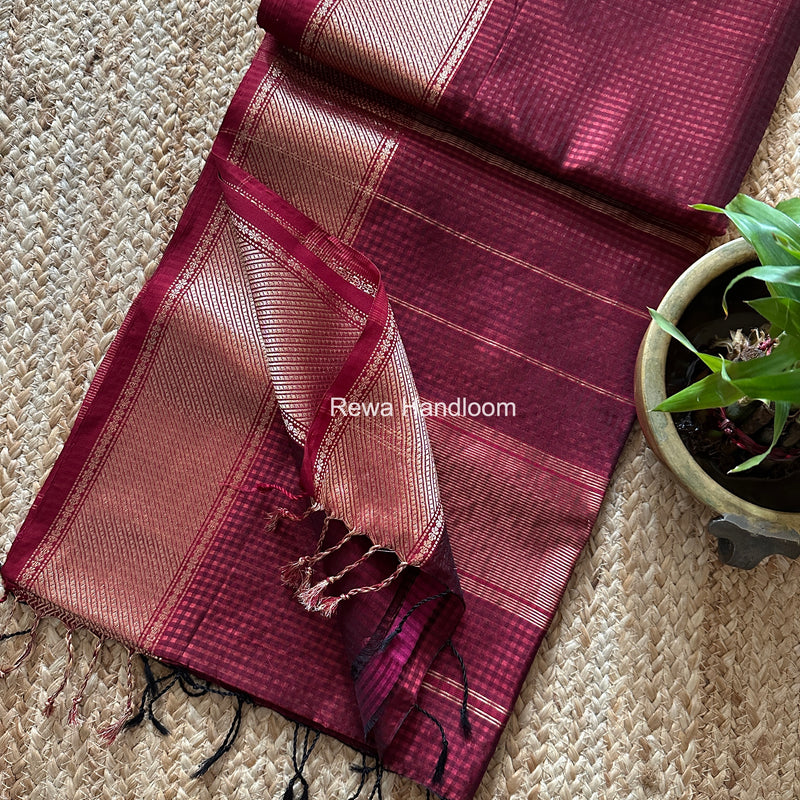 Exclusive Maheshwari 75% Silk Saree