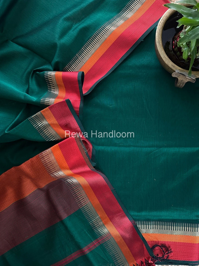 Maheshwari Multicolour Dress Material