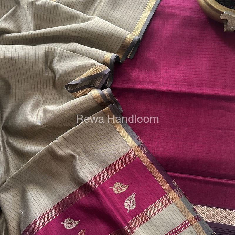 Maheshwari Motifs Top-Dupatta Set