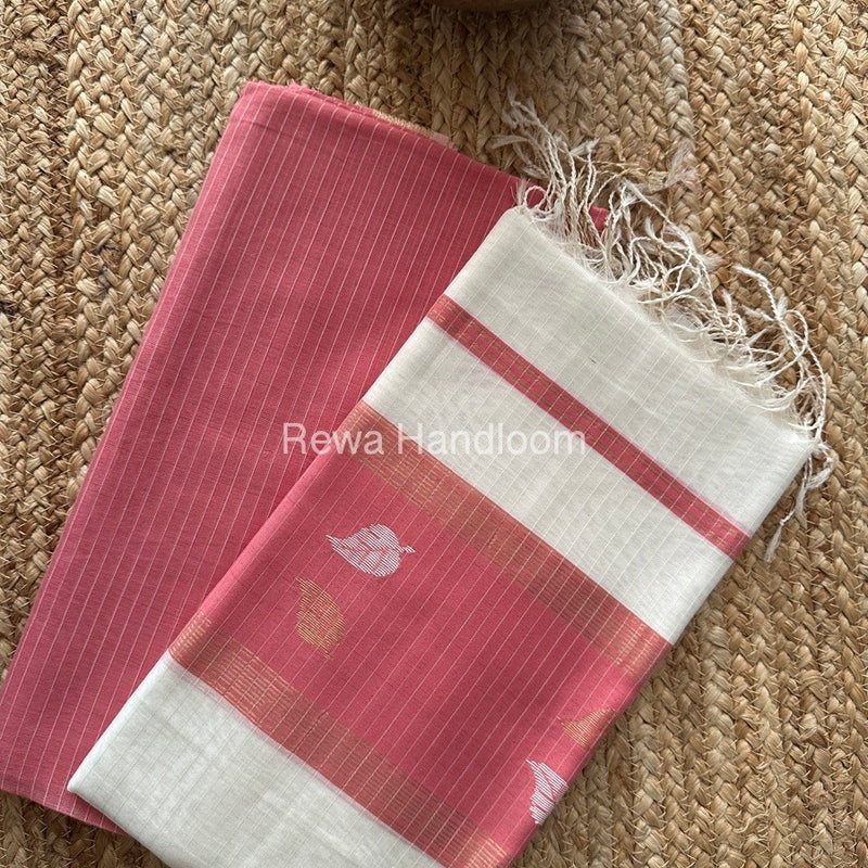 Maheshwari Top-Dupatta Set