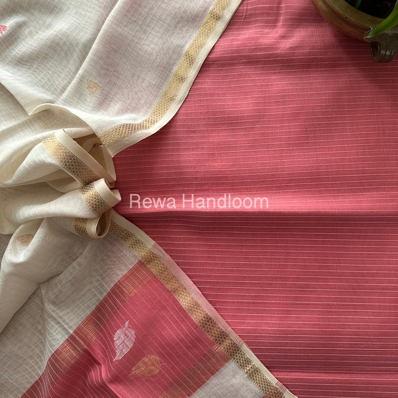 Maheshwari Motifs Top-Dupatta Set