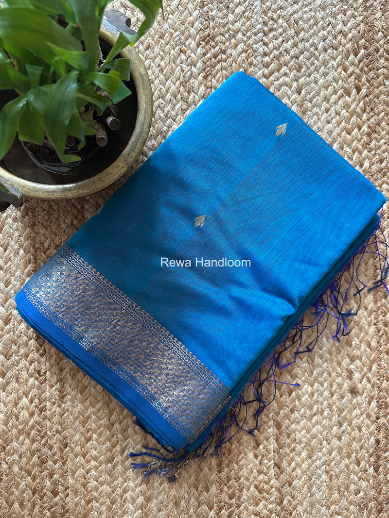 Maheshwari Morpankhi Shaded Butti Saree SDBS05