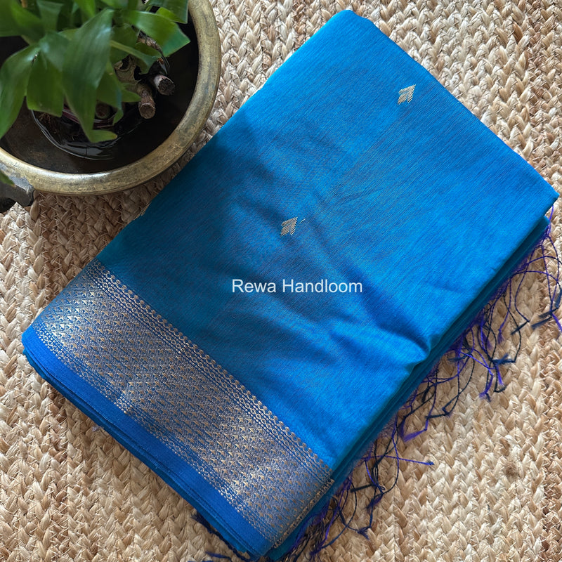 Maheshwari Morpankhi Shaded Butti Saree SDBS05