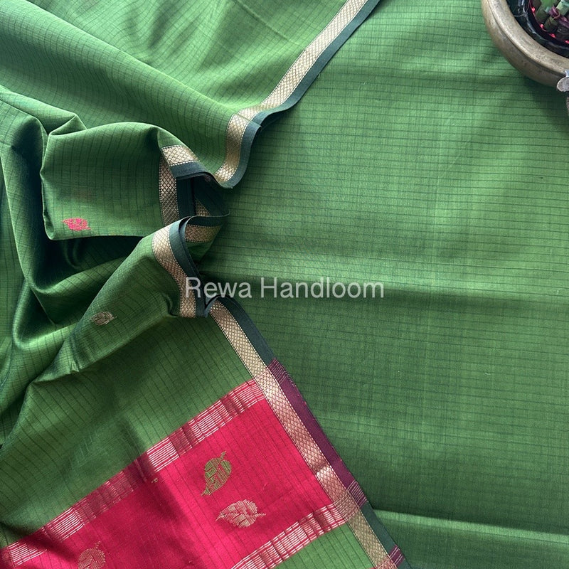 Maheshwari Motifs Top-Dupatta Set