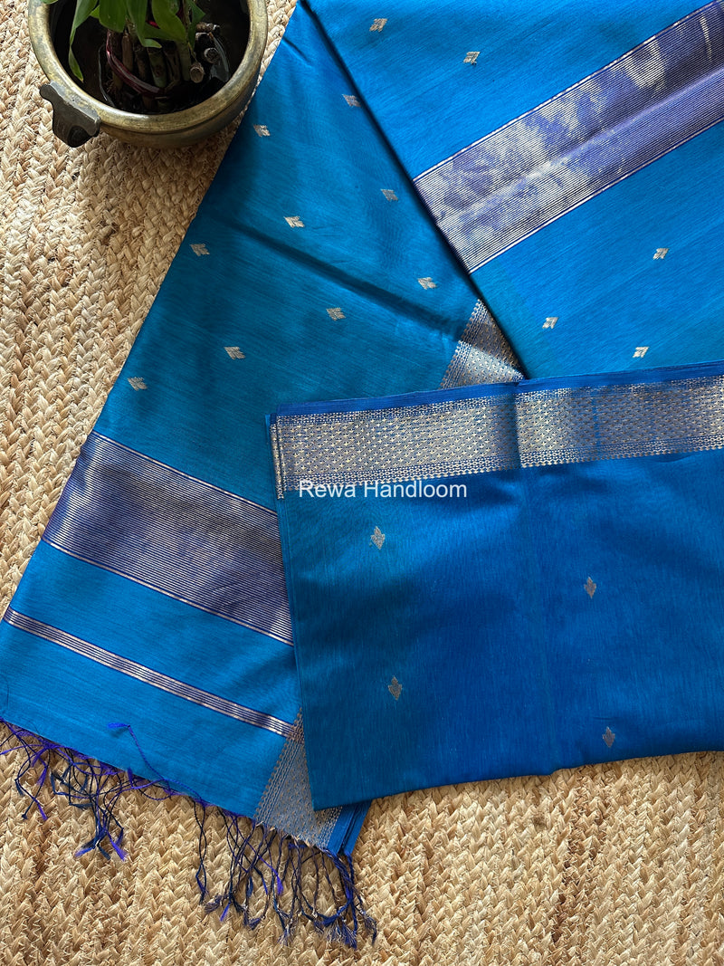 Maheshwari Morpankhi Shaded Butti Saree SDBS05