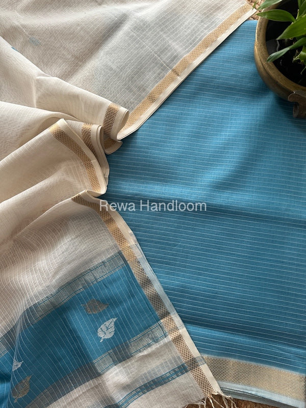 Maheshwari Motifs Top-Dupatta Set