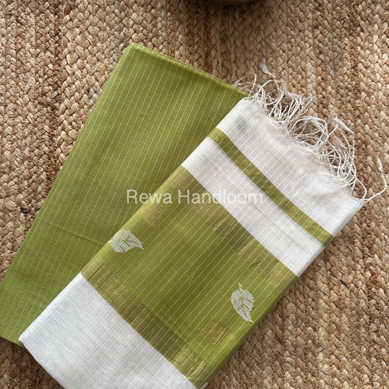 Maheshwari Top-Dupatta Set