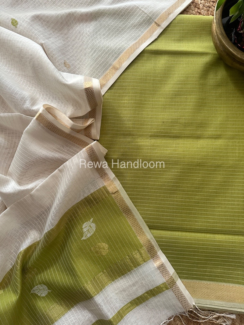 Maheshwari Motifs Top-Dupatta Set