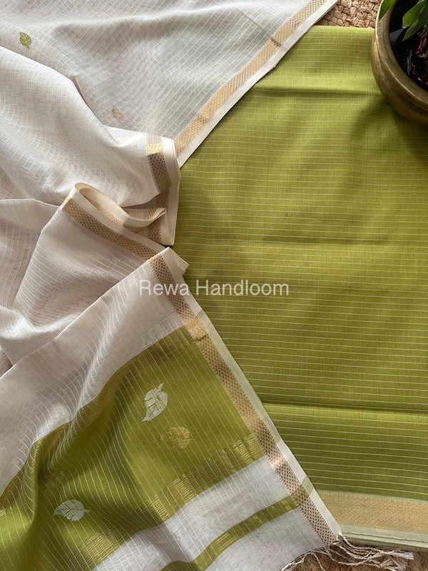 Maheshwari Motifs Top-Dupatta Set