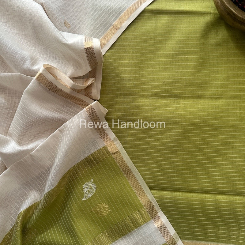 Maheshwari Motifs Top-Dupatta Set