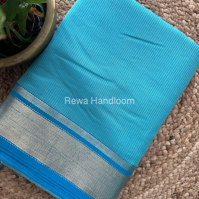 Exclusive Maheswari Self Checks Saree
